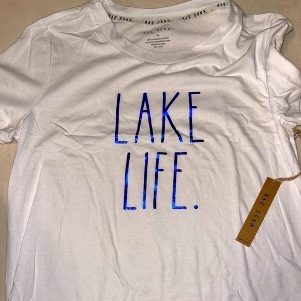 NWT‎ Rae Dunn LAKE LIFE Shirt